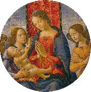Mainardi, Sebastiano, Virgin Adoring the Child with Two Angels